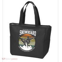 Snowboard The Mountain Are Calling Tote Bag thumb 3