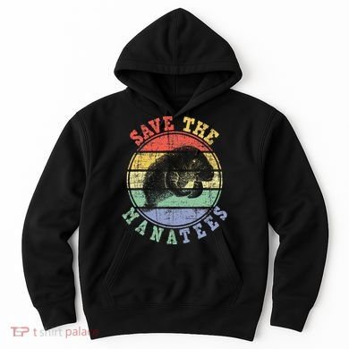 Save The Manatees Manatee Lover Zookeeper Marine Biologist Hoodie