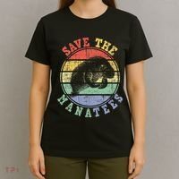 Save The Manatees Manatee Lover Zookeeper Marine Biologist T-Shirt thumb 4