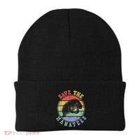 Save The Manatees Manatee Lover Zookeeper Marine Biologist Beanie thumb 0