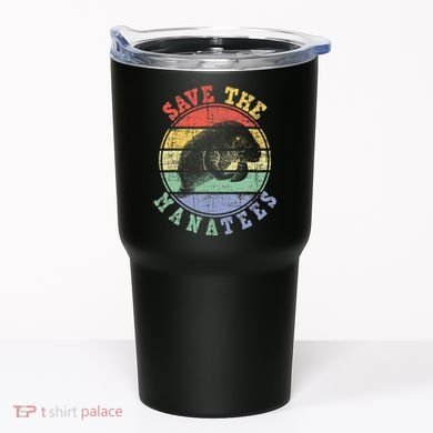 Save The Manatees Manatee Lover Zookeeper Marine Biologist Tumbler