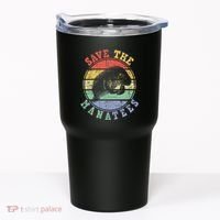 Save The Manatees Manatee Lover Zookeeper Marine Biologist Tumbler thumb 0