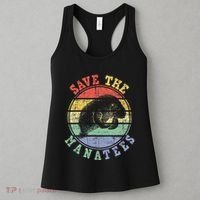 Save The Manatees Manatee Lover Zookeeper Marine Biologist Women's Tank Top thumb 3
