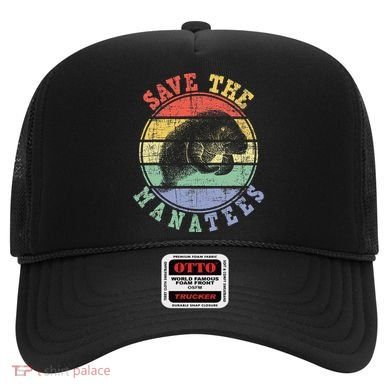 Save The Manatees Manatee Lover Zookeeper Marine Biologist Hat