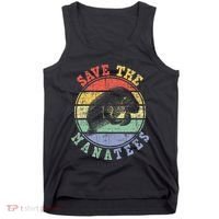 Save The Manatees Manatee Lover Zookeeper Marine Biologist Tank Top thumb 0