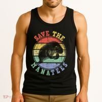 Save The Manatees Manatee Lover Zookeeper Marine Biologist Tank Top thumb 3