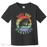 Save The Manatees Manatee Lover Zookeeper Marine Biologist Toddler T-Shirt thumb 0