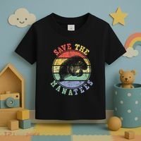 Save The Manatees Manatee Lover Zookeeper Marine Biologist Toddler T-Shirt thumb 3