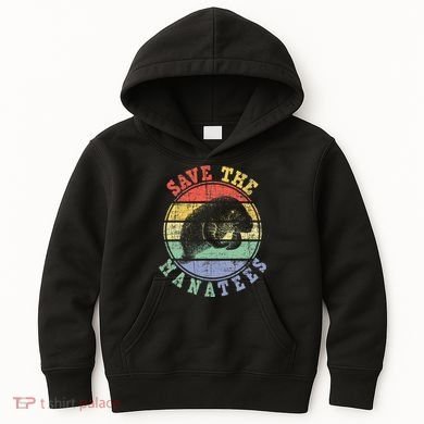 Save The Manatees Manatee Lover Zookeeper Marine Biologist Kids Hoodie