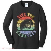 Save The Manatees Manatee Lover Zookeeper Marine Biologist Kids Long Sleeve Shirt thumb 0