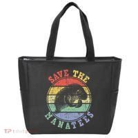 Save The Manatees Manatee Lover Zookeeper Marine Biologist Tote Bag thumb 0