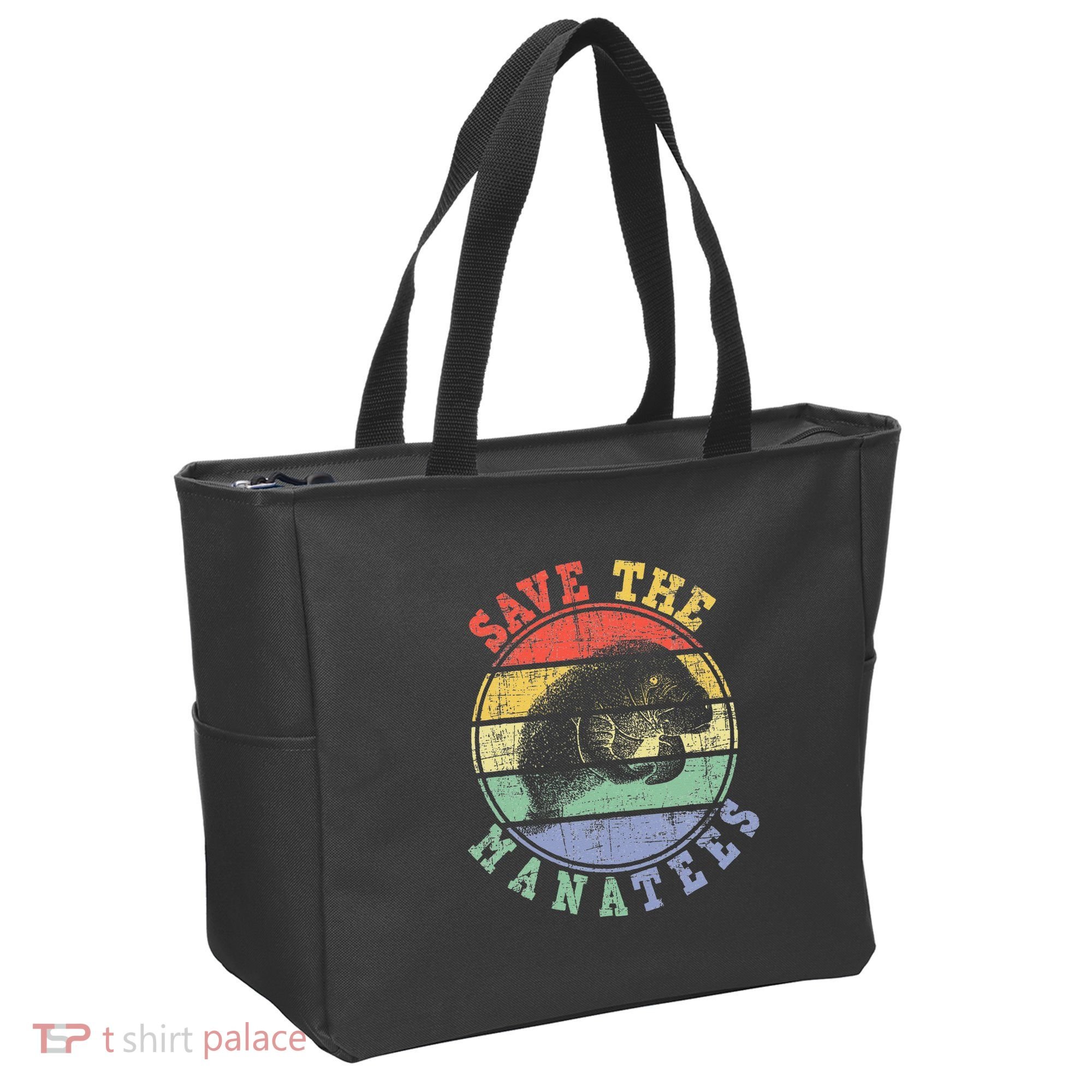 Save The Manatees Manatee Lover Zookeeper Marine Biologist Tote Bag
