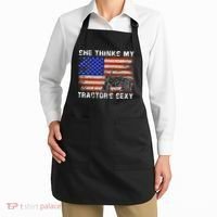 She Thinks My TractorS Sexy Tractor Driver Apron thumb 2