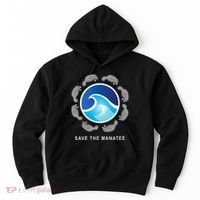 Save The Manatee Sea Cow Ocean Life Earth Day Novelty Hoodie thumb 0