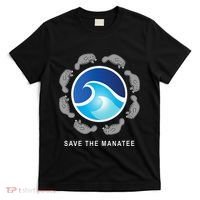 Save The Manatee Sea Cow Ocean Life Earth Day Novelty T-Shirt thumb 0