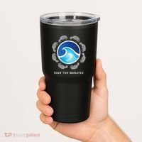 Save The Manatee Sea Cow Ocean Life Earth Day Novelty Tumbler thumb 2
