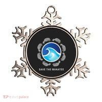 Save The Manatee Sea Cow Ocean Life Earth Day Novelty Ornament thumb 0