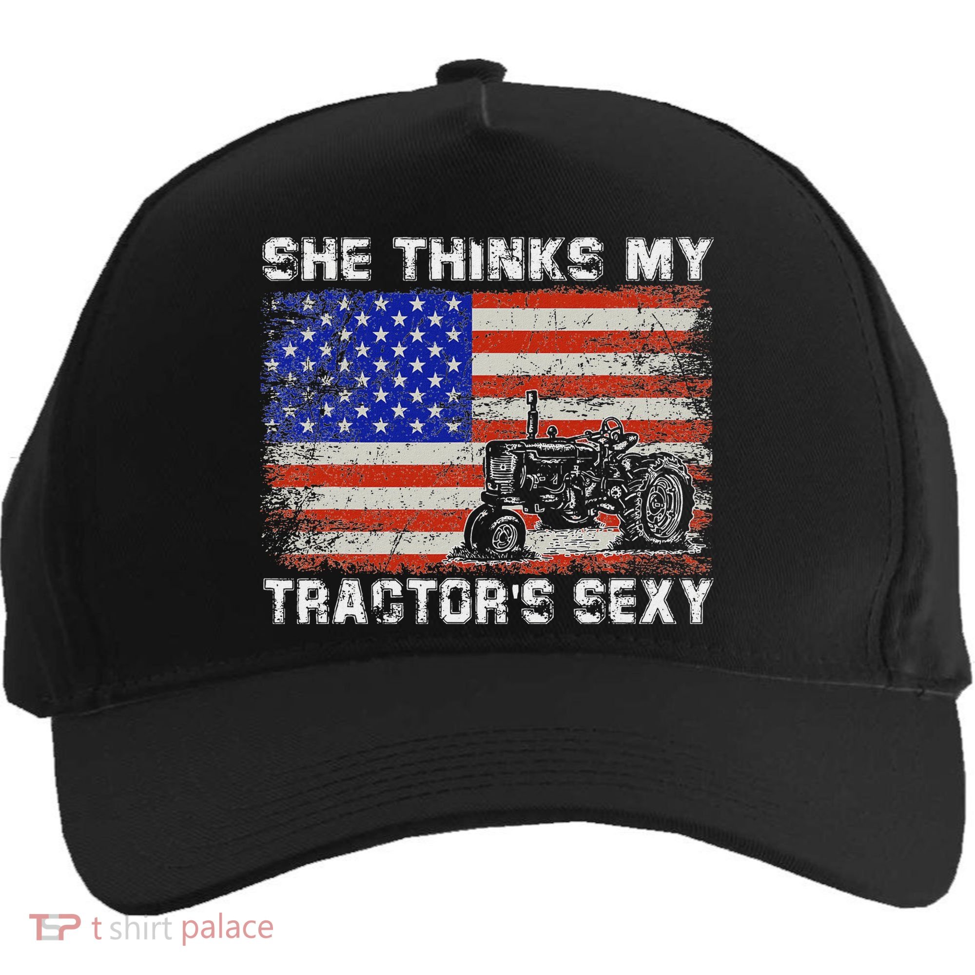 She Thinks My TractorS Sexy Tractor Driver Five-Panel Snapback Cap