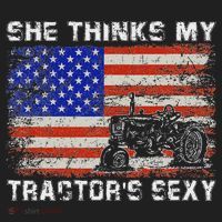 She Thinks My TractorS Sexy Tractor Driver 40oz Vacuum Insulated Stainless Steel Travel Tumbler thumb 4