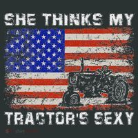 She Thinks My TractorS Sexy Tractor Driver Infant Baby Jersey Bodysuit thumb 2