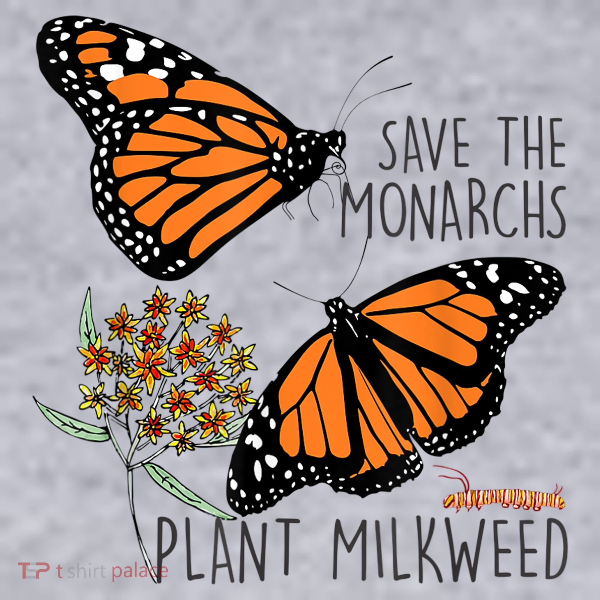 Save The Monarchs Plant Some Milkweed Butterfly Gift Meaningful Gift Women's Sweatshirt