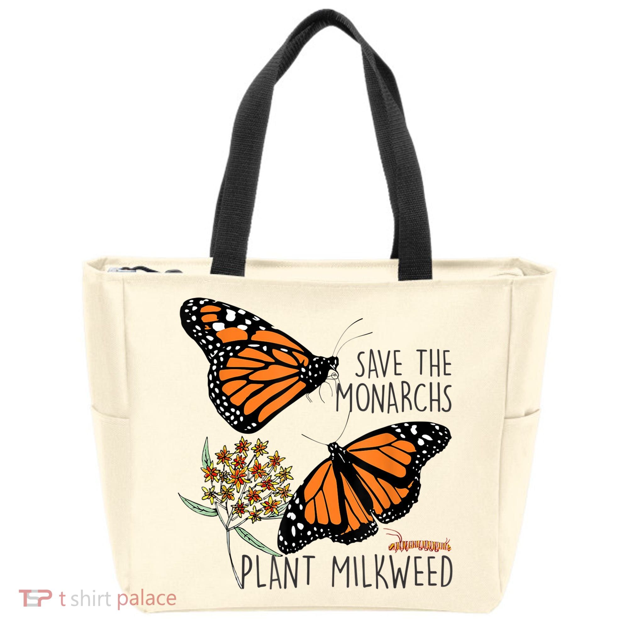 Save The Monarchs Plant Some Milkweed Butterfly Gift Meaningful Gift Tote Bag