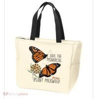 Save The Monarchs Plant Some Milkweed Butterfly Gift Meaningful Gift Tote Bag thumb 3