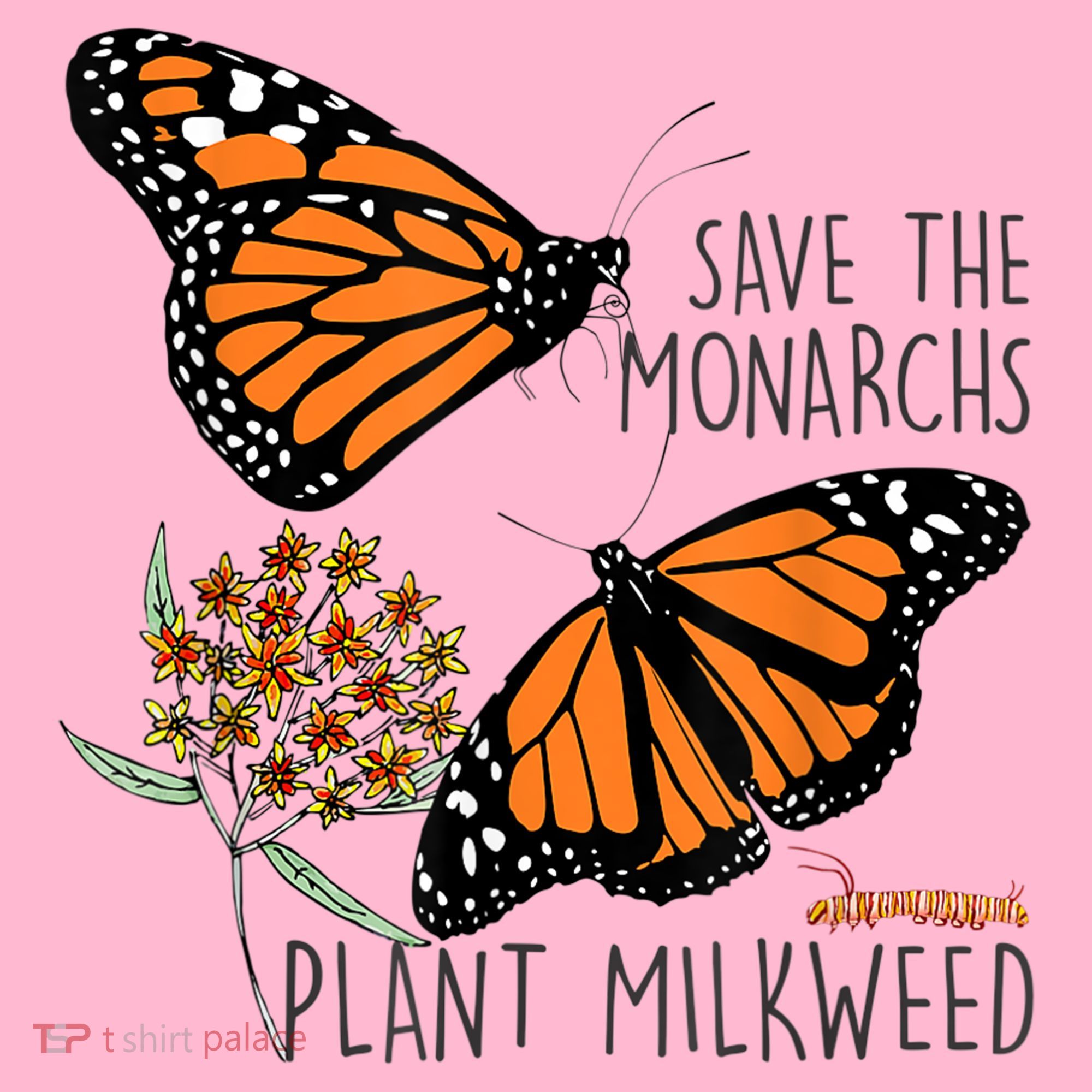 Save The Monarchs Plant Some Milkweed Butterfly Gift Meaningful Gift Coaster