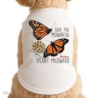 Save The Monarchs Plant Some Milkweed Butterfly Gift Meaningful Gift Doggie Tank thumb 0