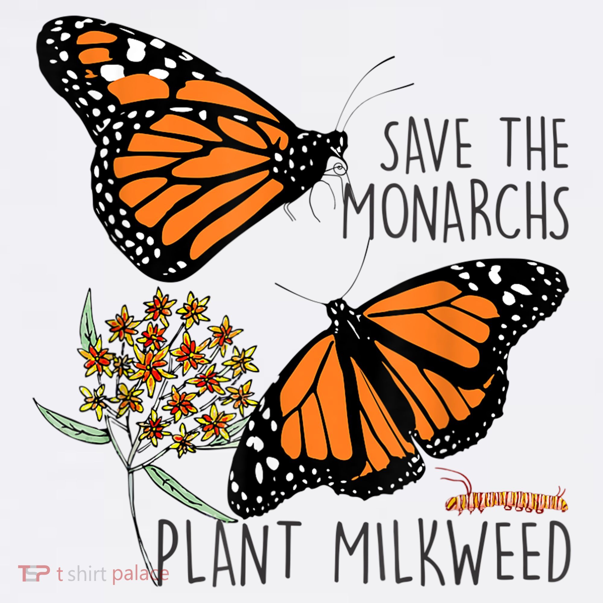 Save The Monarchs Plant Some Milkweed Butterfly Gift Meaningful Gift Women's Tank Top
