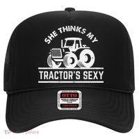 She Thinks My Tractor's Sexy Funny Farmer Hat thumb 0
