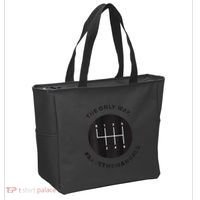 Save The Manuals Simple Graphic For Car Lovers Tote Bag thumb 2