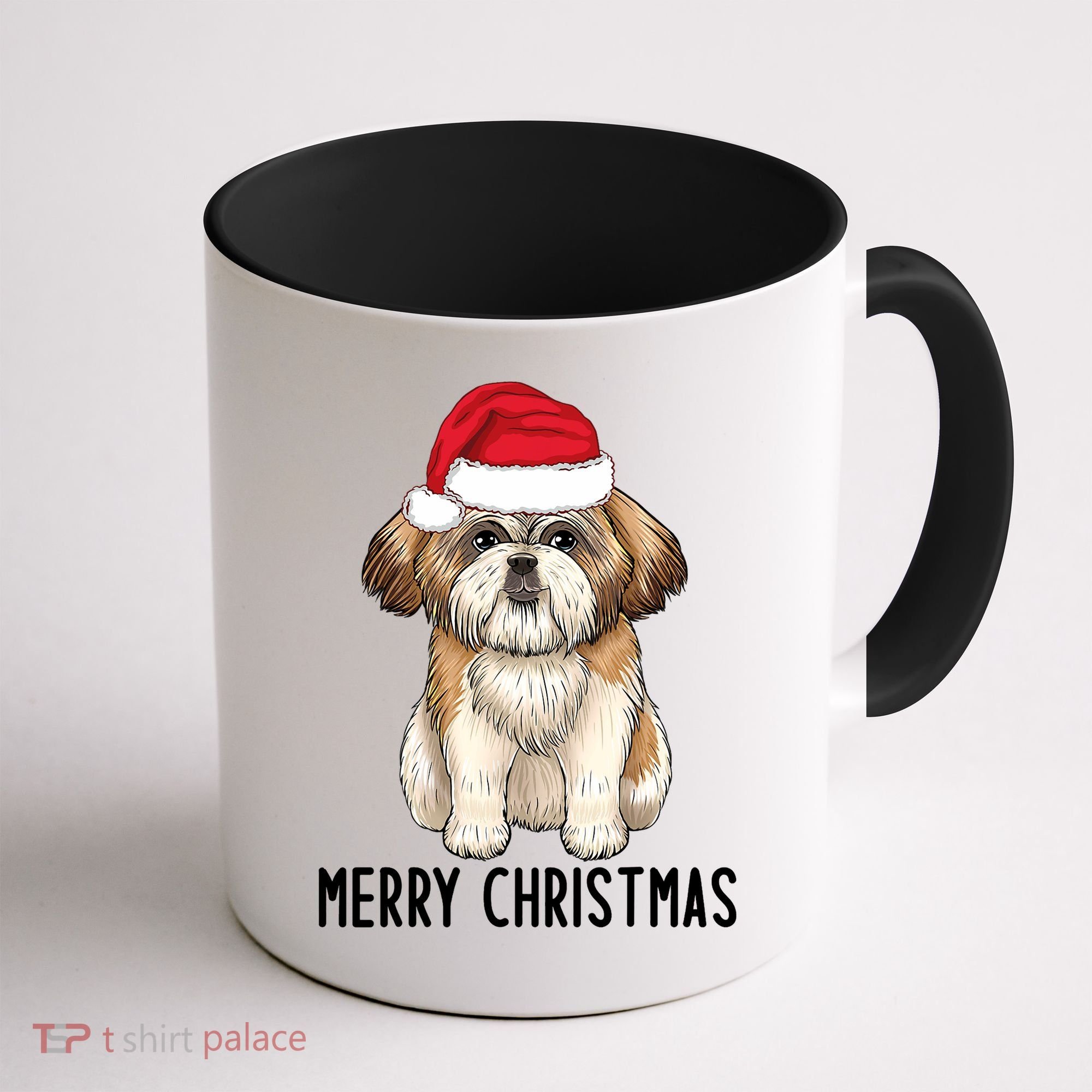 Shih Tzu Mom Merry Christmas Shih Tzu Christmas Coffee Mug