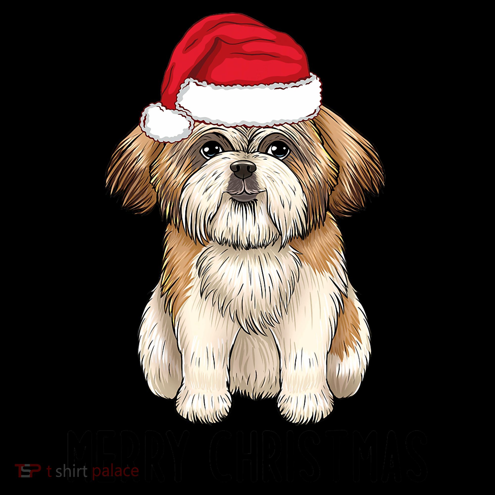 Shih Tzu Mom Merry Christmas Shih Tzu Christmas Coffee Mug