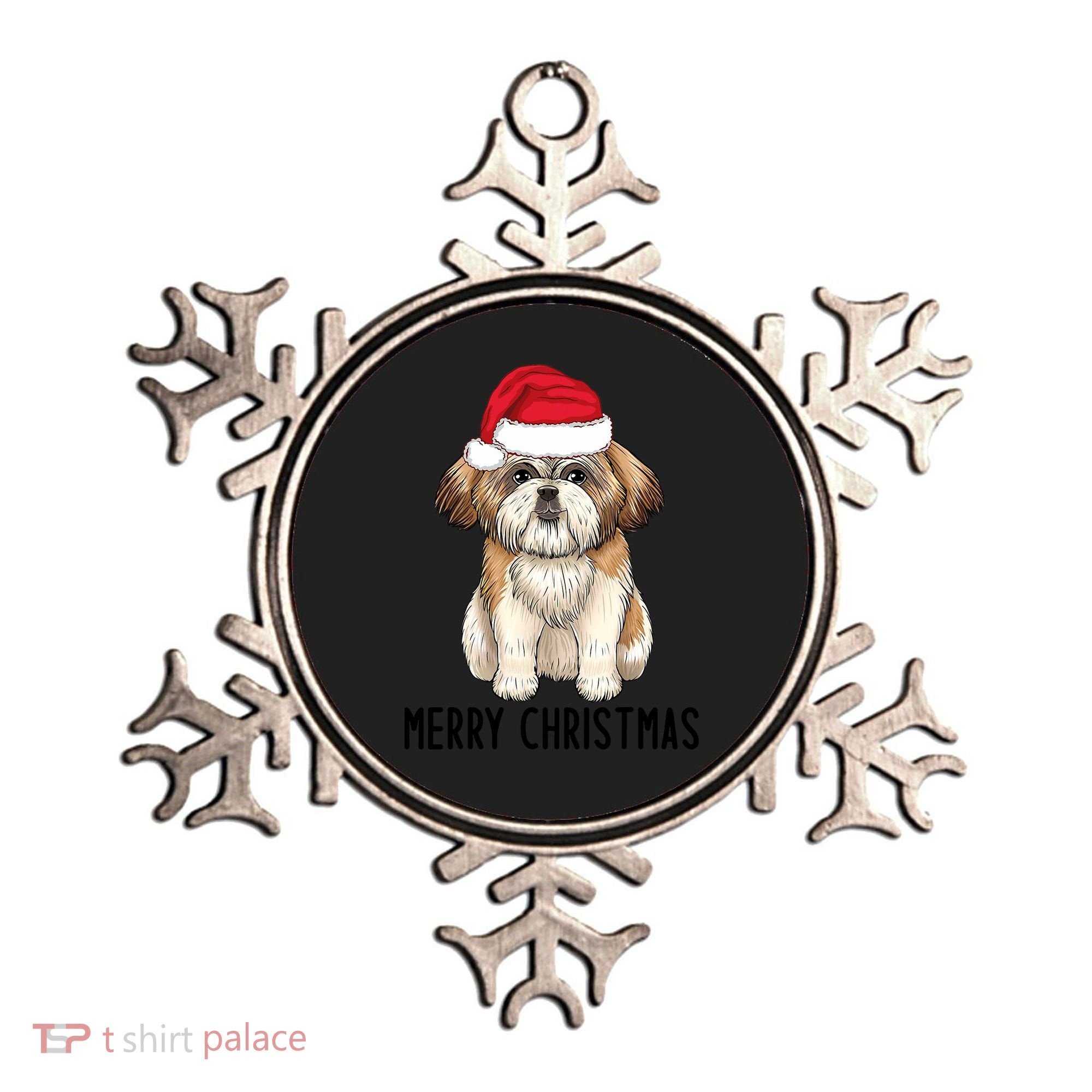 Shih Tzu Mom Merry Christmas Shih Tzu Christmas Ornament