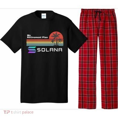Solana Token, My Retirement Plan, Crypto, DeFi, Crypto Exchange, Solana Crypto Pajama Set