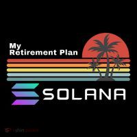 Solana Token, My Retirement Plan, Crypto, DeFi, Crypto Exchange, Solana Crypto Women's Hoodie thumb 2