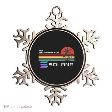 Solana Token, My Retirement Plan, Crypto, DeFi, Crypto Exchange, Solana Crypto Ornament