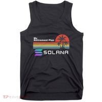Solana Token, My Retirement Plan, Crypto, DeFi, Crypto Exchange, Solana Crypto Tank Top thumb 0