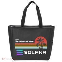 Solana Token, My Retirement Plan, Crypto, DeFi, Crypto Exchange, Solana Crypto Tote Bag thumb 0
