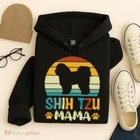 Shih Tzu Mama Hoodie thumb 4