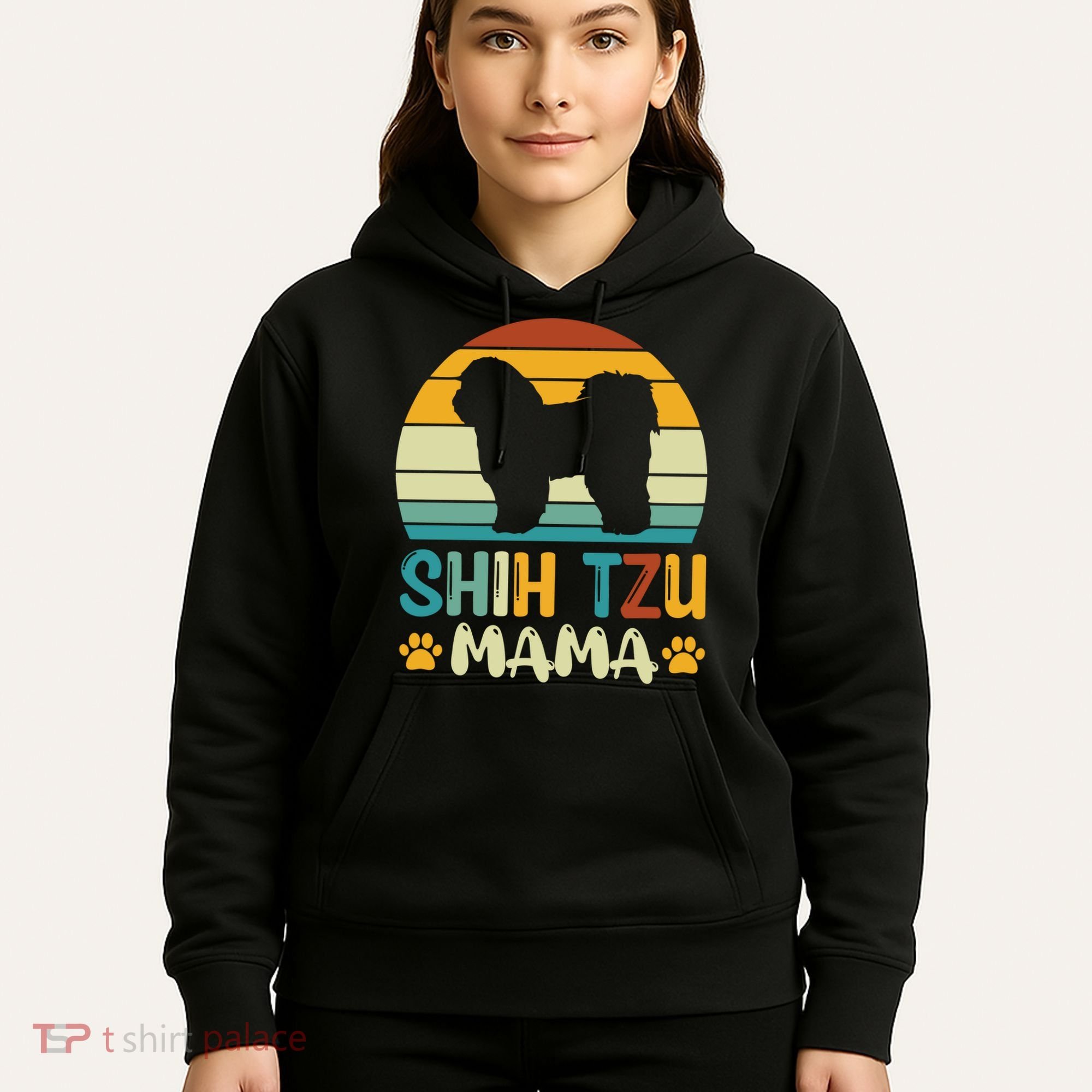 Shih Tzu Mama Hoodie