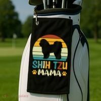 Shih Tzu Mama Golf Towel thumb 2