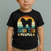 Shih Tzu Mama Toddler T-Shirt thumb 2