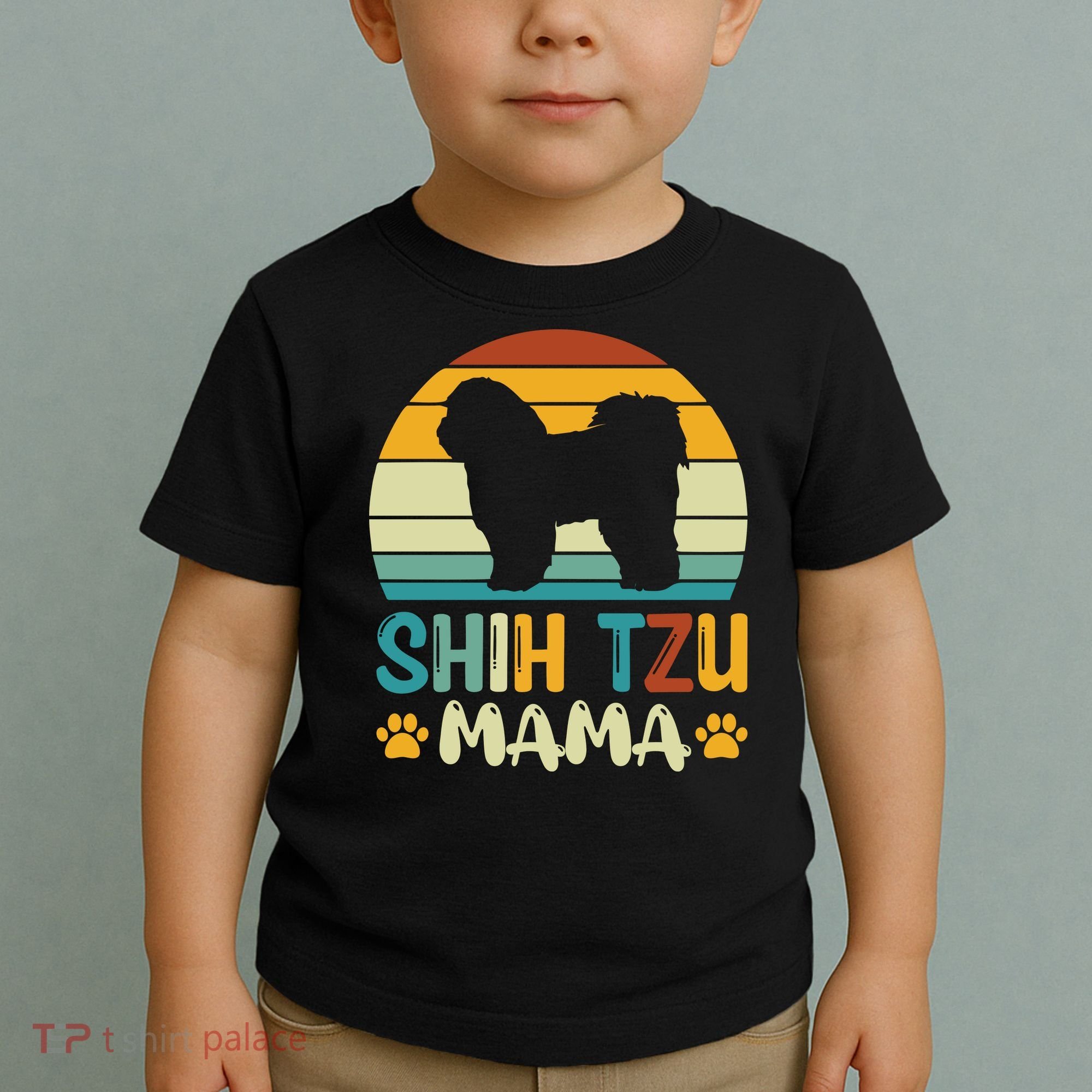 Shih Tzu Mama Toddler T-Shirt