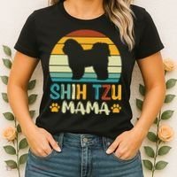 Shih Tzu Mama Women's T-Shirt thumb 2