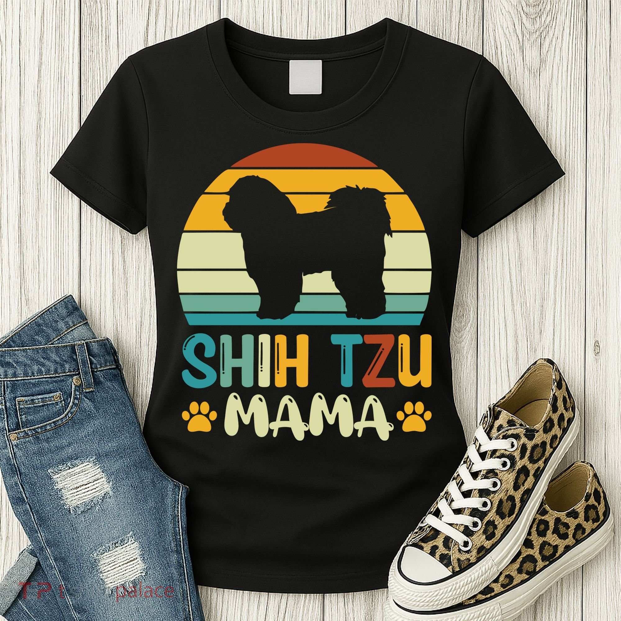 Shih Tzu Mama Women's T-Shirt