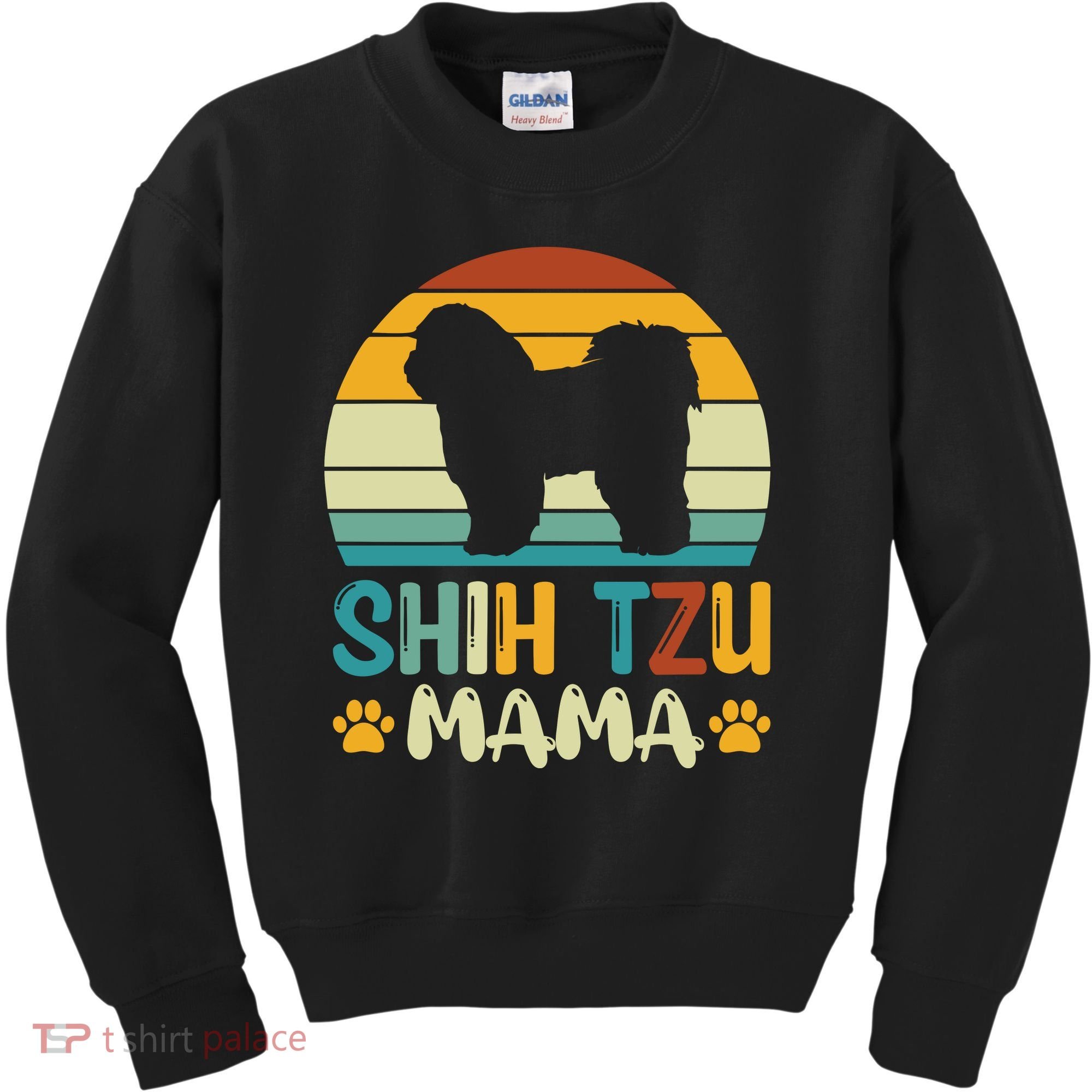 Shih Tzu Mama Kids Sweatshirt