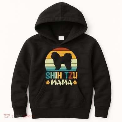Shih Tzu Mama Kids Hoodie