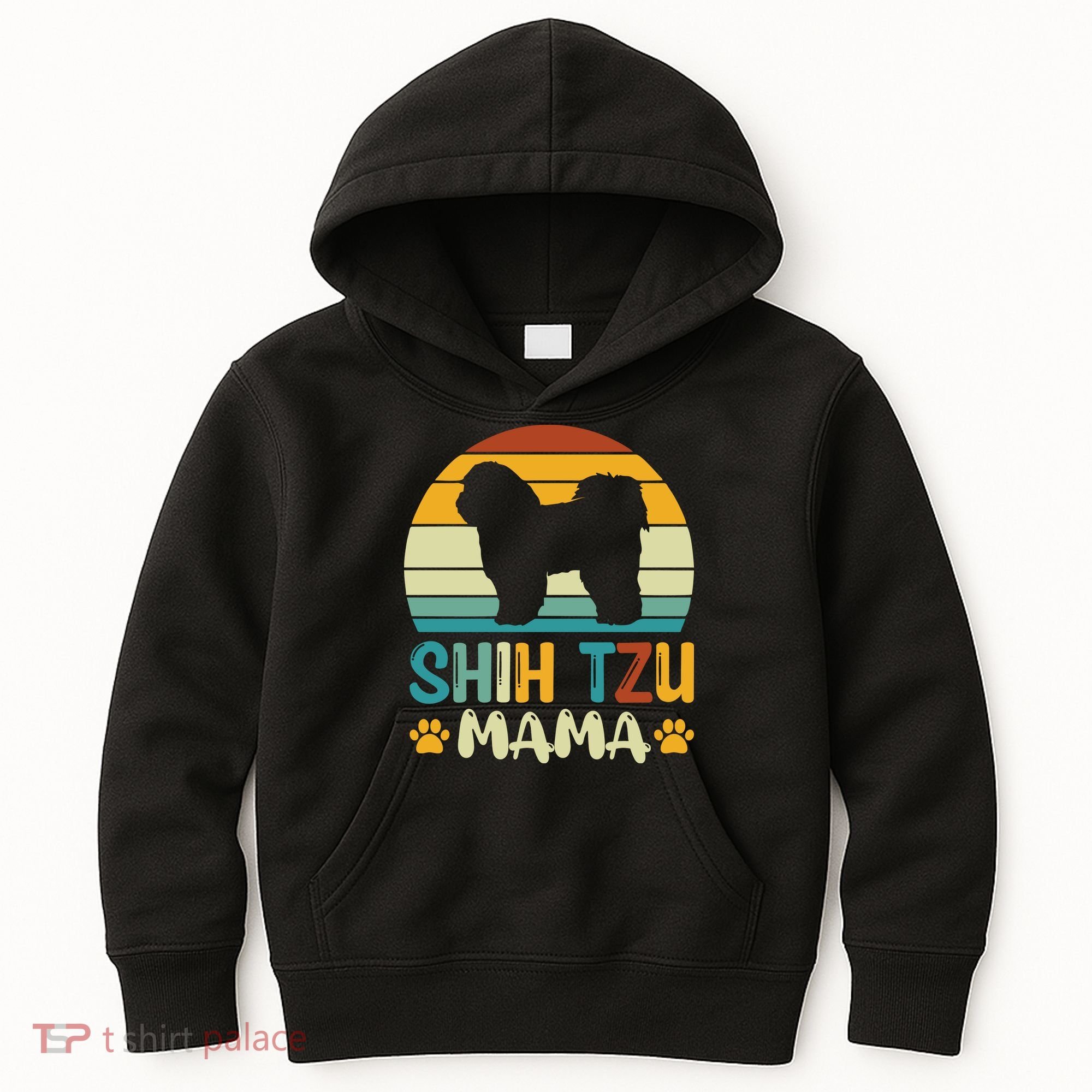 Shih Tzu Mama Kids Hoodie
